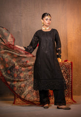 Abeera Exclusive Stitched 3 Piece Festive Premium Lawn Suit-Imperia