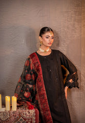 Abeera Exclusive Stitched 3 Piece Festive Premium Lawn Suit-Imperia