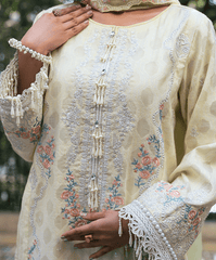 Baad-E-Naubahaar By Kaanthaa Unstitched 3 Piece Summer Suit-Basant Unstitched Embroidered Suit (3-Piece)