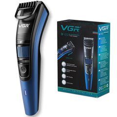 VGR-V-052 Professional Hair Trimmer for men - 20 Precision Length Settings, 120 Min Runtime, USB Charging, Washable Head, Cord & Cordless Use