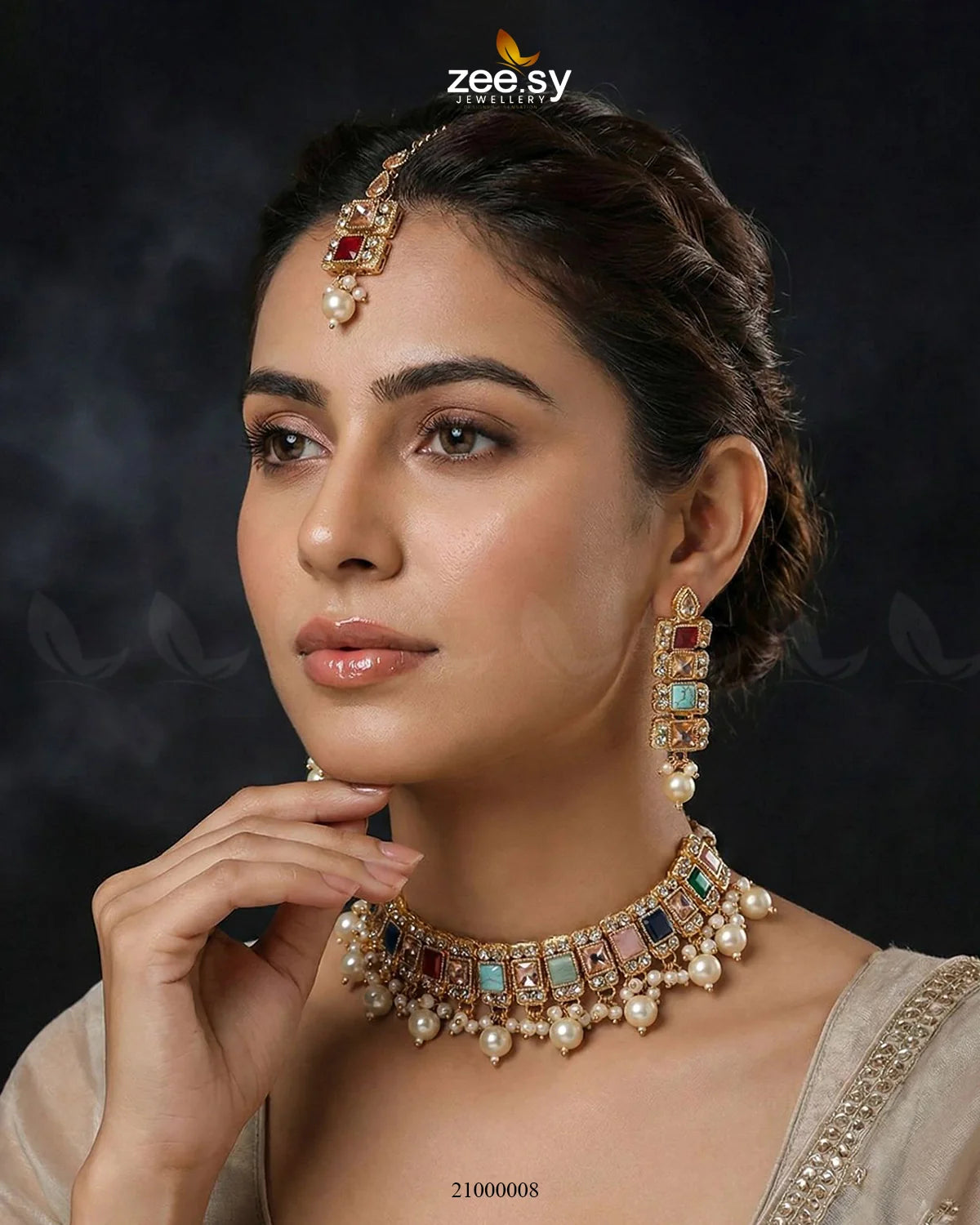Necklace-0971 - Zeesy Jewellery