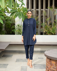 Bayaan By Mashrib Stitched 2 Piece Summer Collection'2025-Aitbaar - 2pc