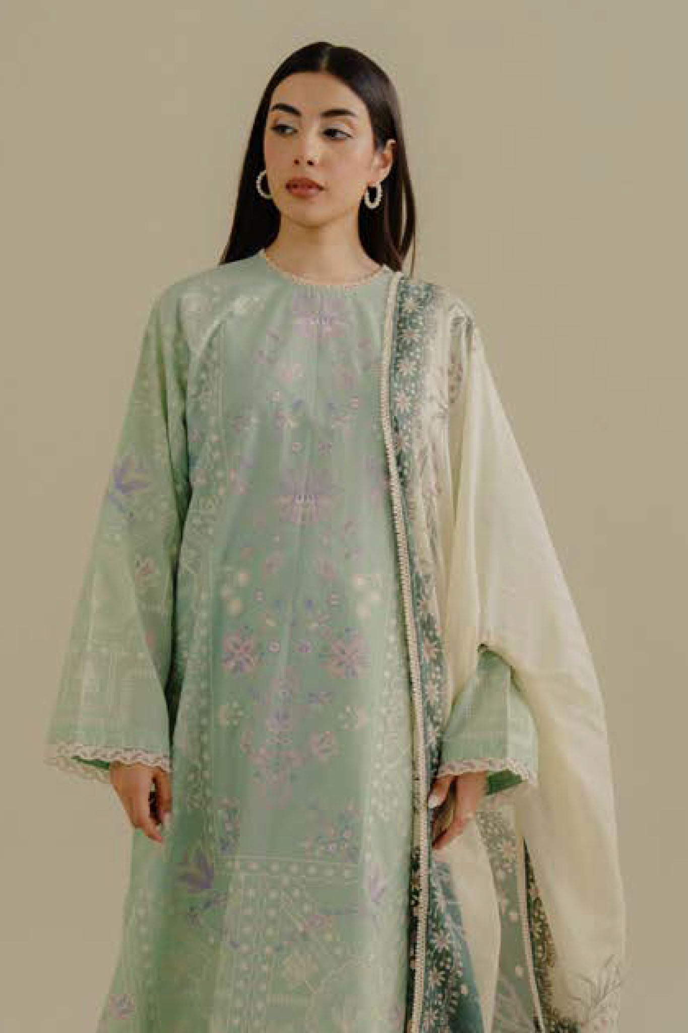 COCO By Zara Shah Jahan Unstitched 3 Piece Lawn Drop 2 Collection'2025-10-A-Nyssa