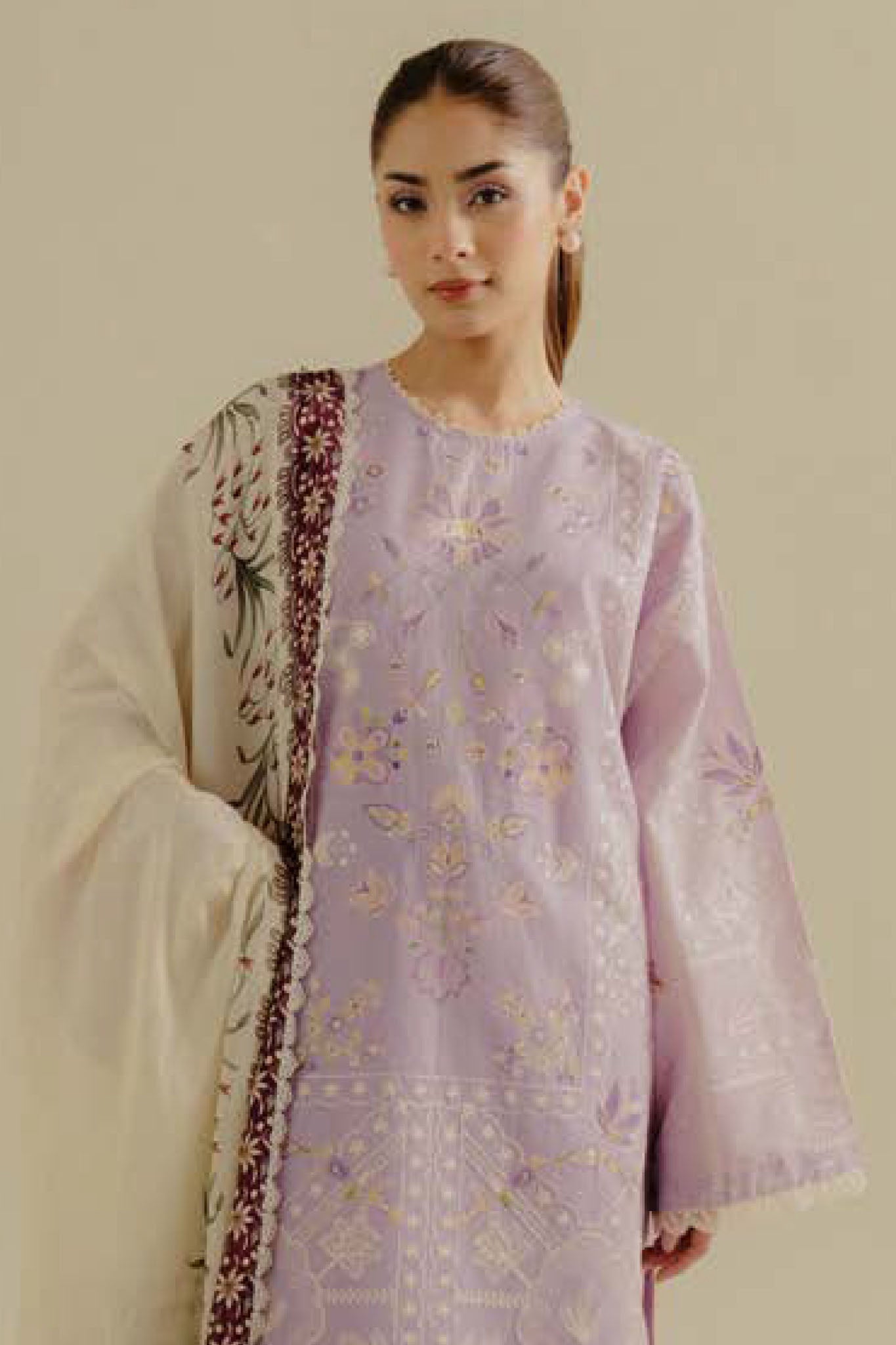 COCO By Zara Shah Jahan Unstitched 3 Piece Lawn Drop 2 Collection'2025-10-B-Nyssa