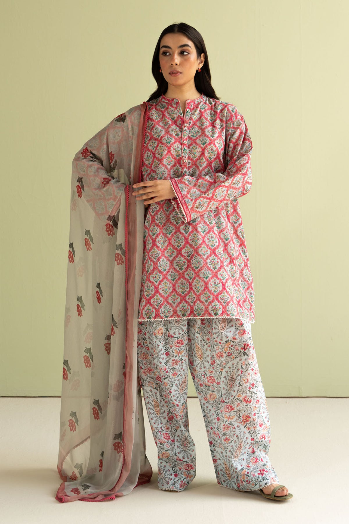 Coco Prints by Zara Shah Jahan Unstitched 3 Piece Lawn Collection-10-B-Amaya