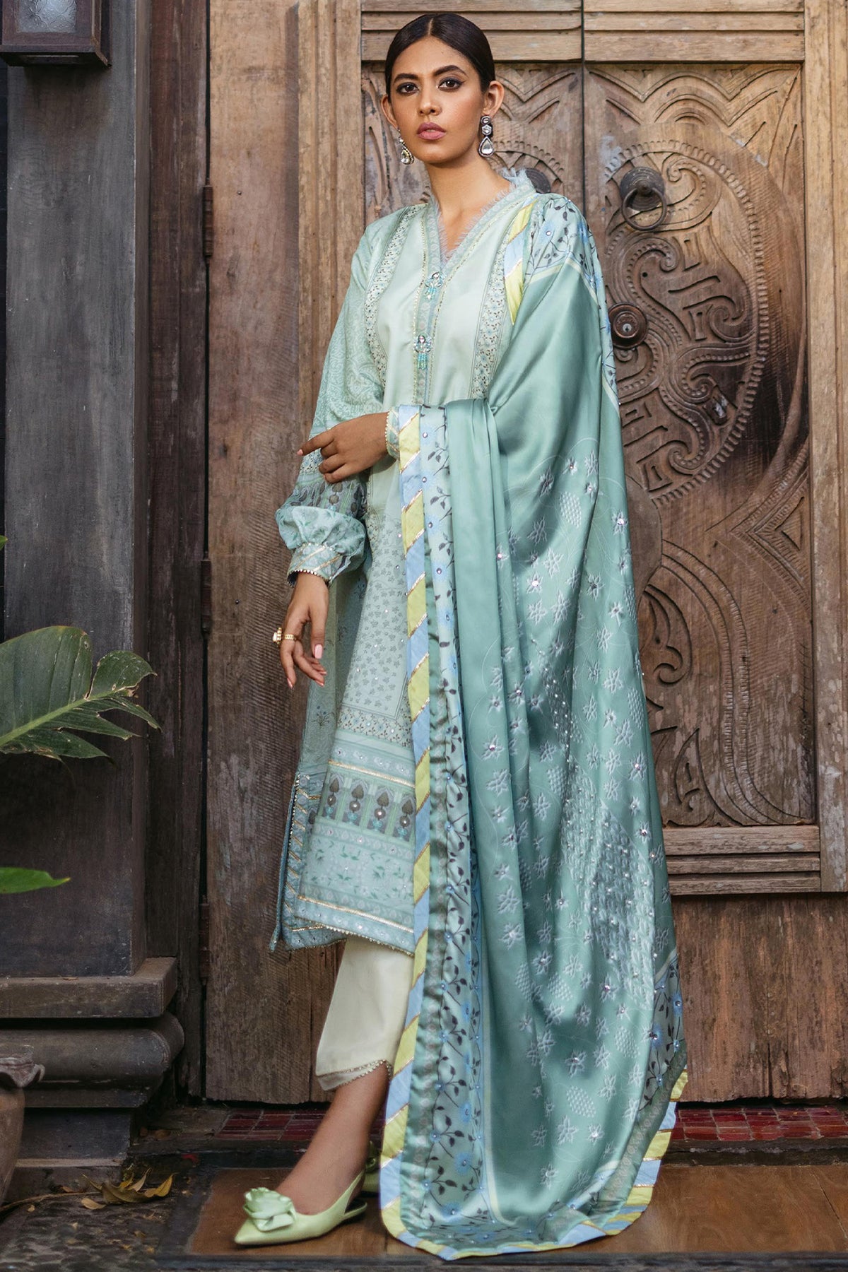 Nirvana By Mushq Unstitched 3 Piece Silk Edit Collection'2024