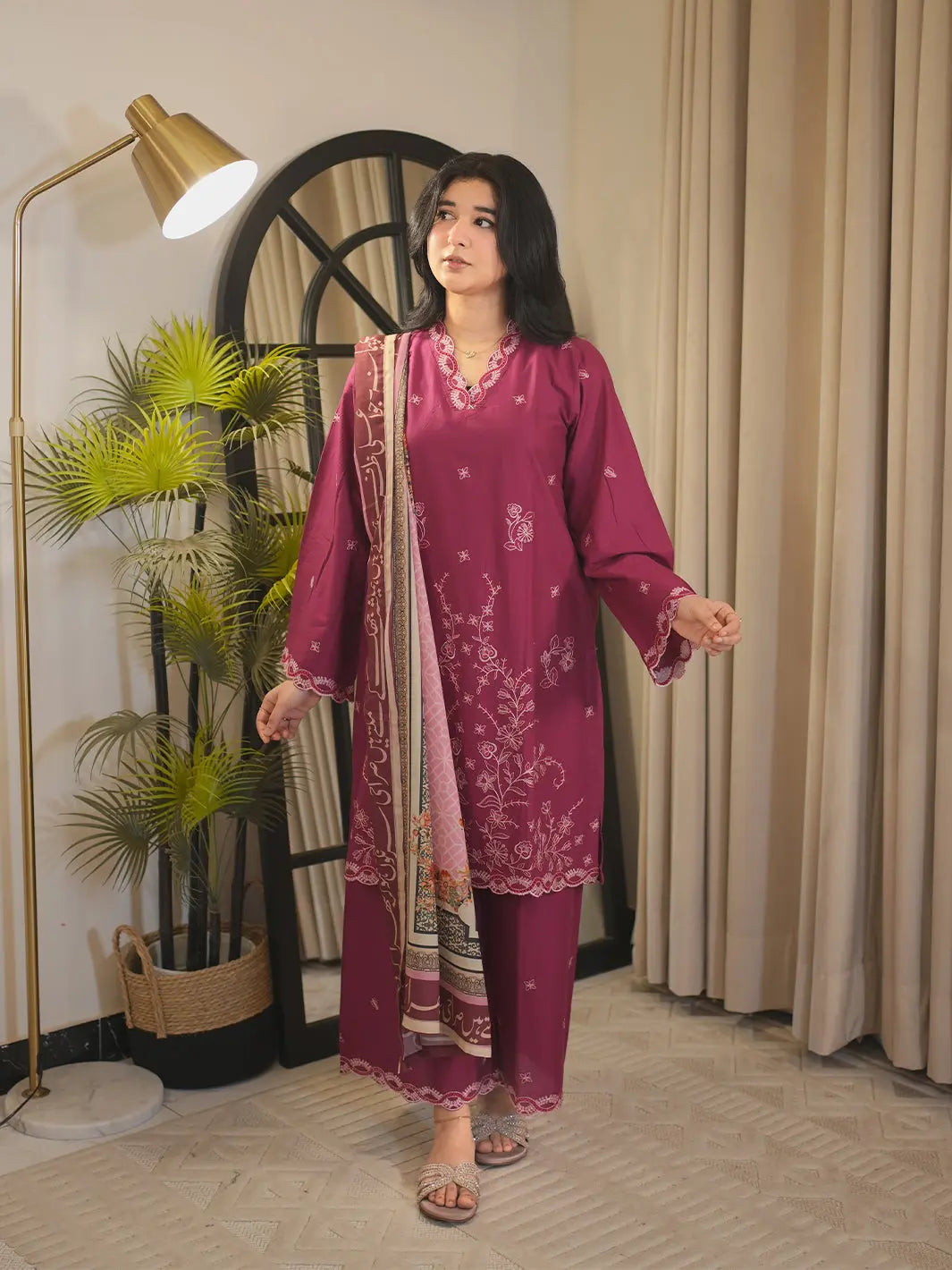 Aajizi Odhni | Blush Pink TNG by MD