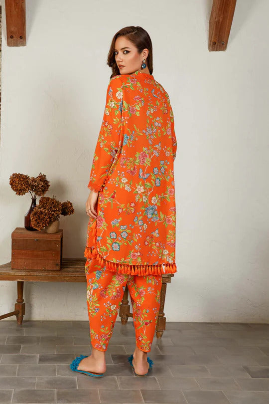 Maria B Unstitched M Basics Summer Lawn Collection'2023-MB-101-A