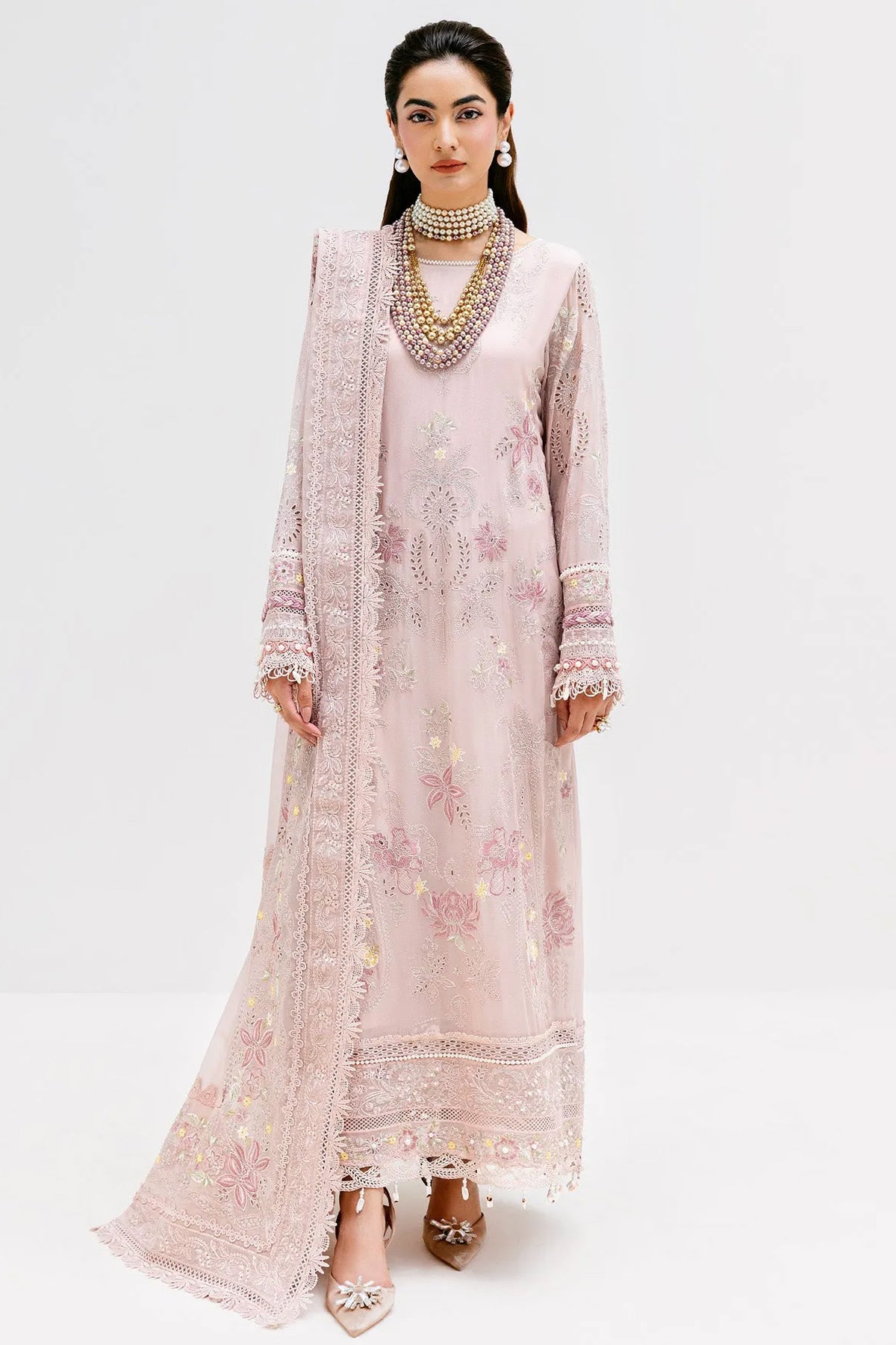 Luxe By Imrozia Serene Unstitched 3 Piece Luxury Formals Collection'2025-S-1090-Lavender