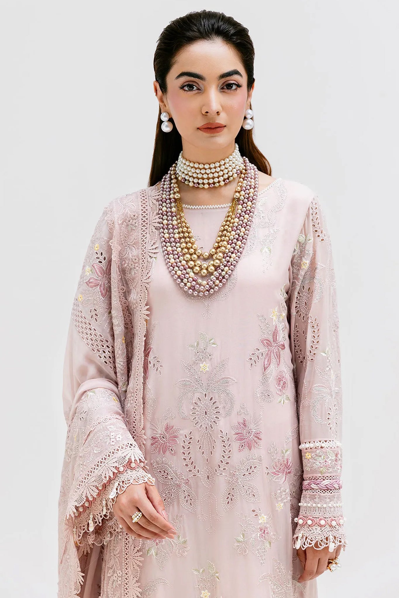 Luxe By Imrozia Serene Unstitched 3 Piece Luxury Formals Collection'2025-S-1090-Lavender
