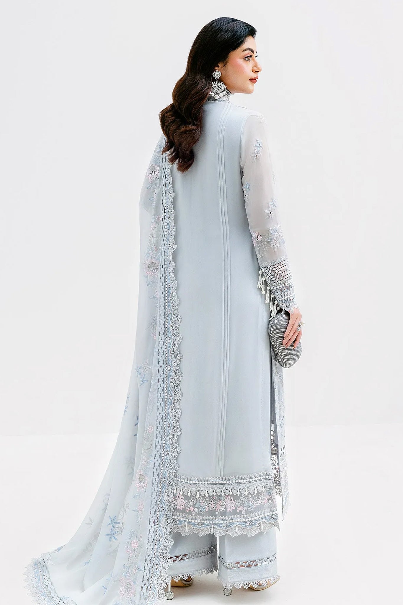 Luxe By Imrozia Serene Unstitched 3 Piece Luxury Formals Collection'2025-S-1091-Stone