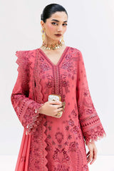 Luxe By Imrozia Serene Unstitched 3 Piece Luxury Formals Collection'2025-S-1092-Salmon