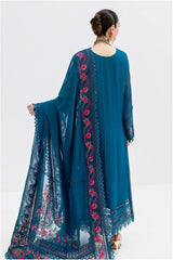 Luxe By Imrozia Serene Unstitched 3 Piece Luxury Formals Collection'2025-S-1093-Sapphire