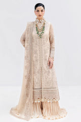 Luxe By Imrozia Serene Unstitched 3 Piece Luxury Formals Collection'2025-S-1094-Sand
