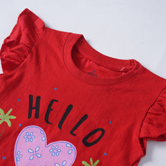 Kjunction Girls T shirt (Hello)