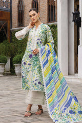 Tahra by Zainab Chottani Unstitchd 3 Piece Lawn Collection'2023-ZTC-10-A