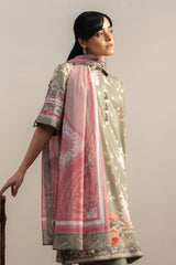 Coco By Zara Shahjahan Unstitched 3 Piece Prints Drop Two Suit-10A-ZEN