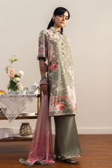 Coco By Zara Shahjahan Unstitched 3 Piece Prints Drop Two Suit-10A-ZEN
