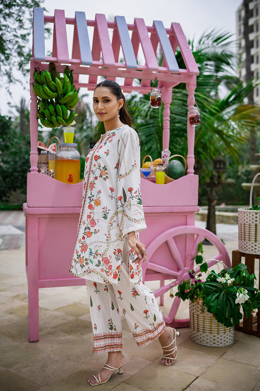 Sip N Style by Opole Stitched 2 Piece Summer Collection'2025-Rose Mojito