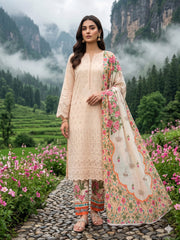 Esra Vol 2 By Dr Haris Unstitched 3 Piece Lawn Suit-ESR-011