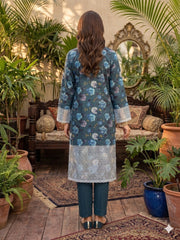 GENZ By Dr Haris Unstitched 2 Piece Lawn Suit-GEN-001