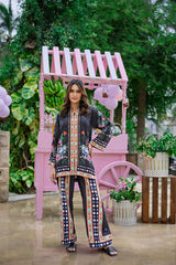 Sip N Style by Opole Stitched 2 Piece Summer Collection'2025-Midnight Sangria