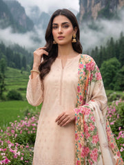Esra Vol 2 By Dr Haris Unstitched 3 Piece Lawn Suit-ESR-011