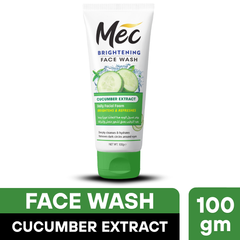 Mec Whitening Face Wash - Cucumber Extract 100g