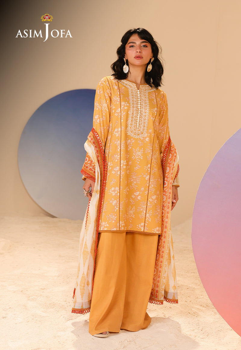 Rhapsody By Asim Jofa Unstitched 3 Piece Summer Collection'2025 Ajubu-22