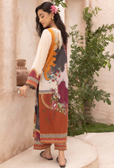 A La Mode By Humdum Unstitched 2 Piece Printed Lawn Vol-02 Collection'2024-D-10