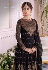 Asim Jofa Chandni '23 Ajcc-06 Designers Stitched Embroidered Chiffon 3 Pcs
