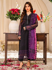 Rang E Bahar By Nazmina Formals Collection'2025-Minuit Violet (FR-772)