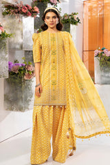 M.Basics By Maria B Unstitched 3 Piece Lawn Vol-01 Collection-11-A