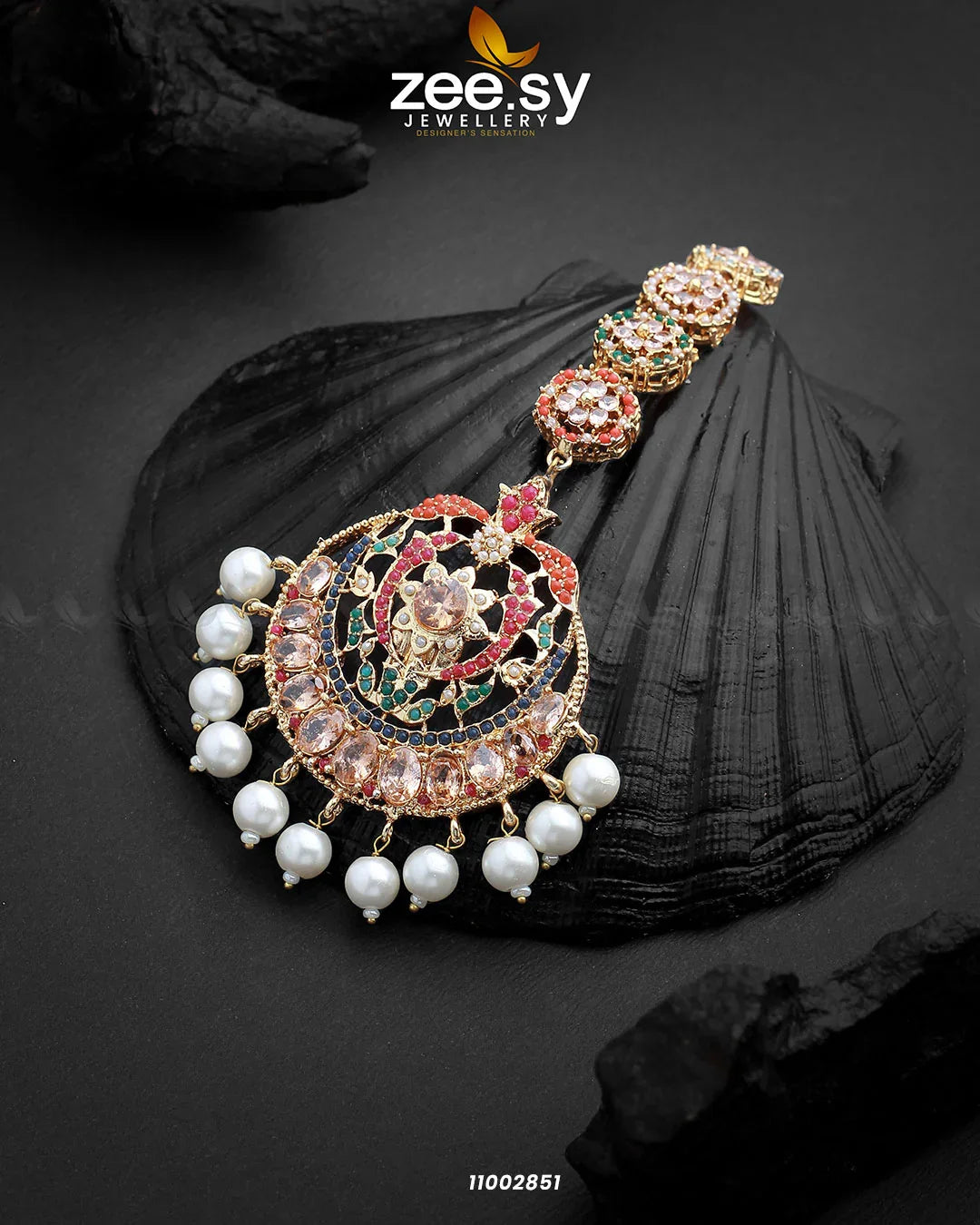 Bindiya-0113 Champagne Nauratan - Zeesy Jewellery