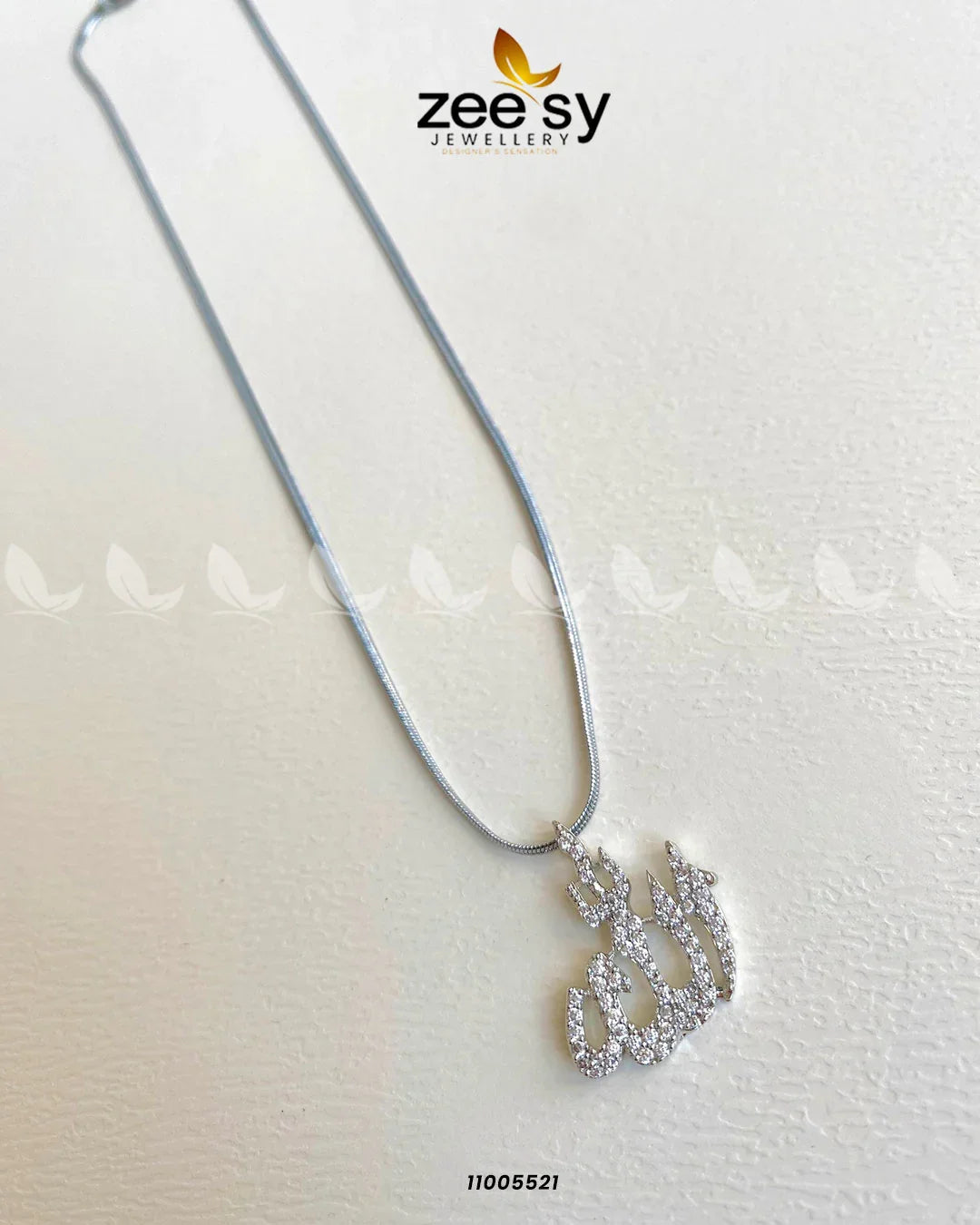 CALLIGRAPHY LOCKET-0009 - Zeesy Jewellery