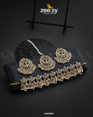 NECKLACE-0920 Red - Zeesy Jewellery