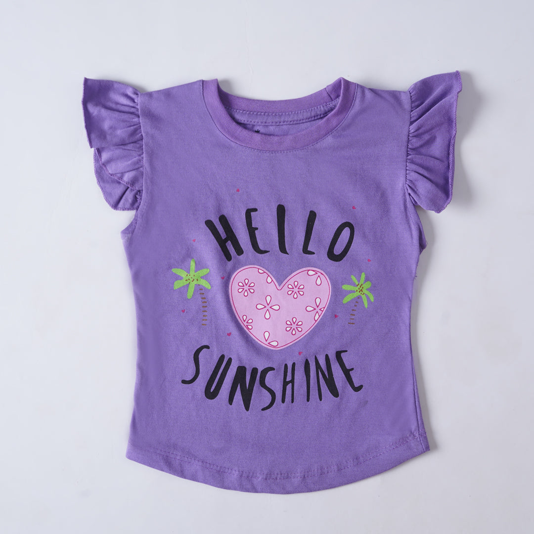 Kjunction Girls T shirt (Hello)