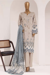 Sada Bahar Stitched 3 Piece Printed Lawn Vol-10 Suit-PR-1130-SKIN