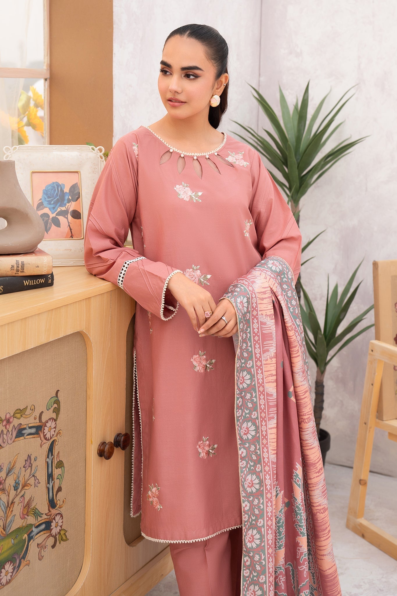 Winter Basics by Panache Apparel Stitched Collection-Petal Frost