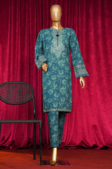 HZ Co Ords Stitched Blooming Winter Khaddar Collection'2025-KPE-117