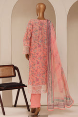 Signature By Sada Bahar Stitched 3 Piece Festive Emb Lawn Limited Edition Suit-EMB-1184-PINK