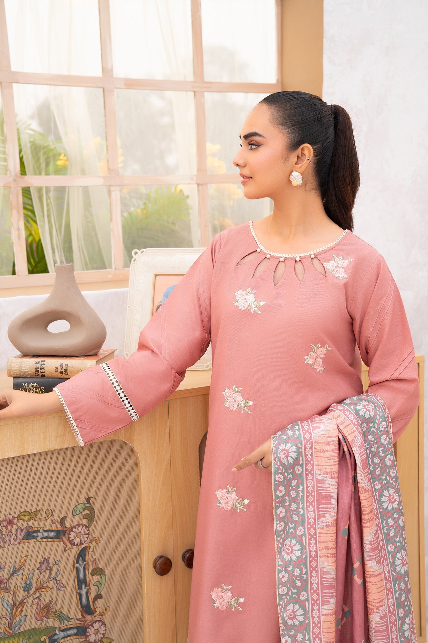 Winter Basics by Panache Apparel Stitched Collection-Petal Frost