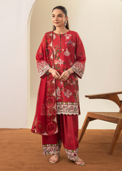 Solace by Meerak Stitched 3 Piece Summer Lawn Suit-DL 03