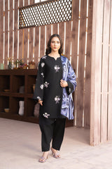 Panache Apparel-Stitchied Winter Suit-Floe