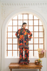 Panache Apparel-Stitched Summer Suit-Floral Mystery