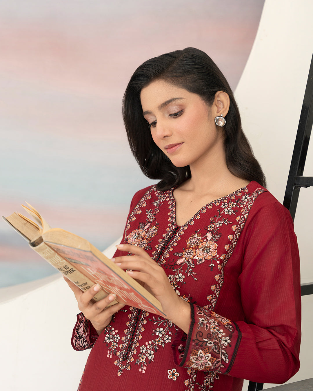 Flutterby Stitched 2 Piece Summer Lawn Collection'2025-Talia-mr