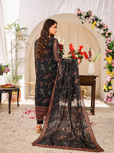 Rang E Bahar By Nazmina Formals Collection'2025-Brun Ébène (FR-776)