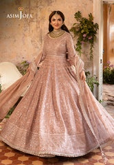 Asim Jofa Khwab-e-Naubahar Ajnb-06 Embroidered Chiffon 2 Pcs