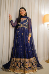 Kalidaar Frocks By Asma & Sidra Stitched Formals Suit-Sarah Khan
