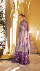Zeenat Vol 23 By Zebtan Unstitched 3 Piece Luxury Formals Suit-ZN-02| Zeenat Vol 23